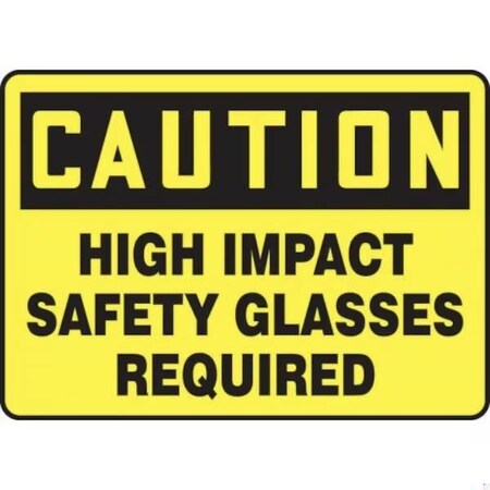 Accuform OSHA CAUTION SAFETY SIGN HIGH IMPACT MPPE614VA
